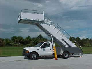 Passenger Stairs truck