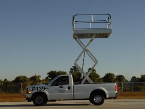 Maintenance lift truck 94“L X 60” W