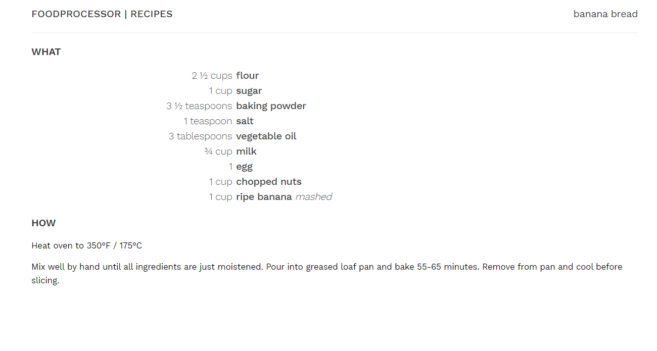 React Recipe Box