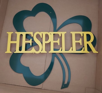 Hespeler sign